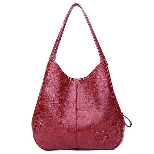 Vivanta | Grote Vegan Leren Tas-Handtassen-Calora-Auburn-Calora