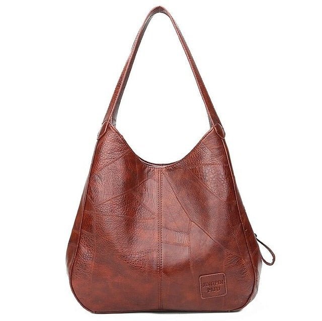 Vivanta | Grote Vegan Leren Tas-Handtassen-Calora-Auburn-Calora