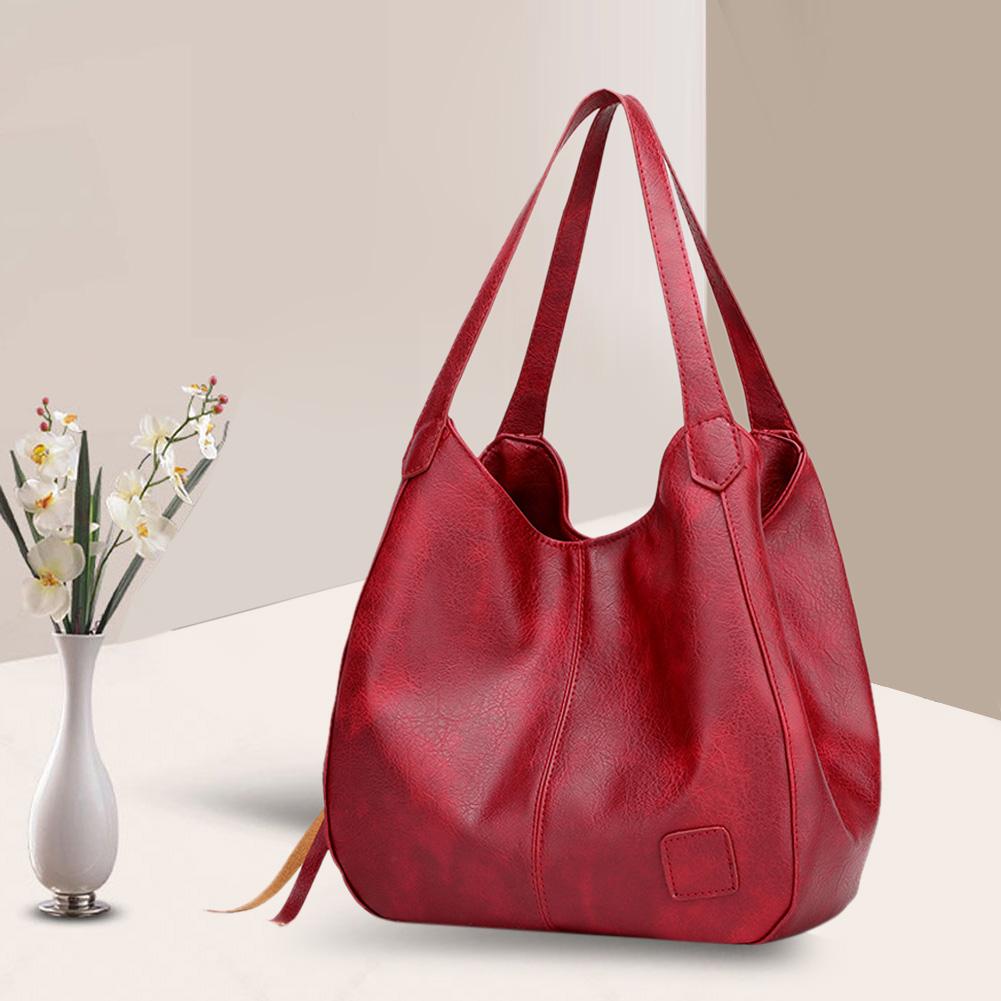 Vivanta | Grote Vegan Leren Tas-Handtassen-Calora-Auburn-Calora