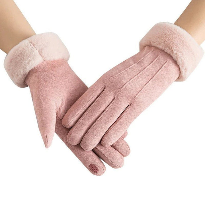 Vivia | Warme Stijlvolle Winter Handschoenen voor Dames-Handtassen-Calora-Blauw-Calora