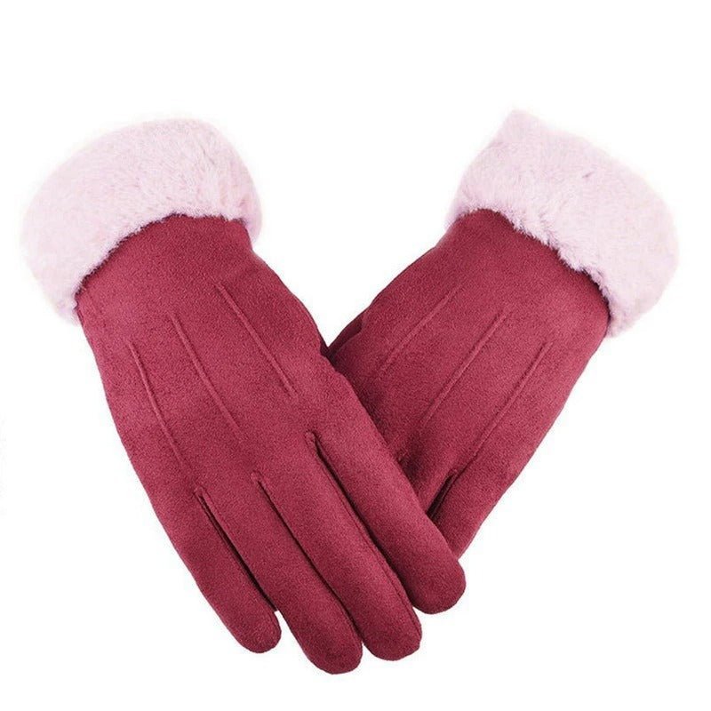 Vivia | Warme Stijlvolle Winter Handschoenen voor Dames-Handtassen-Calora-Blauw-Calora