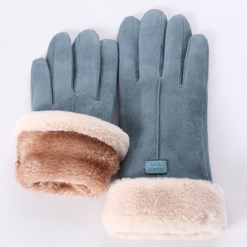 Vivia | Warme Stijlvolle Winter Handschoenen voor Dames-Handtassen-Calora-Blauw-Calora