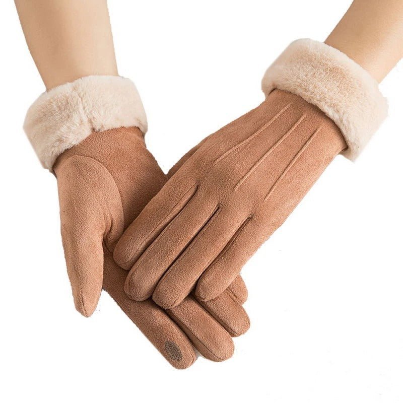 Vivia | Warme Stijlvolle Winter Handschoenen voor Dames-Handtassen-Calora-Blauw-Calora