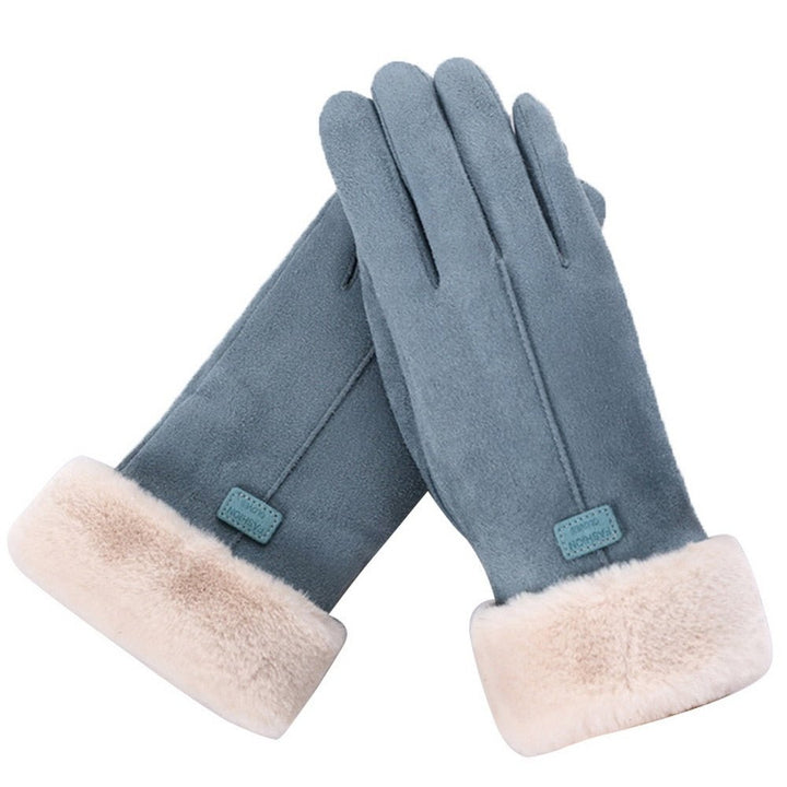 Vivia | Warme Stijlvolle Winter Handschoenen voor Dames-Handtassen-Calora-Blauw-Calora