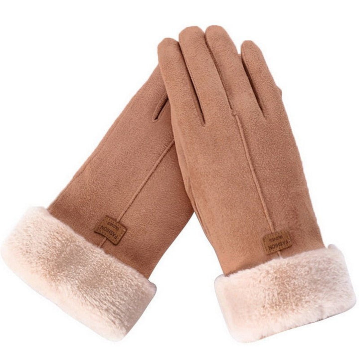 Vivia | Warme Stijlvolle Winter Handschoenen voor Dames-Handtassen-Calora-Bruin-Calora