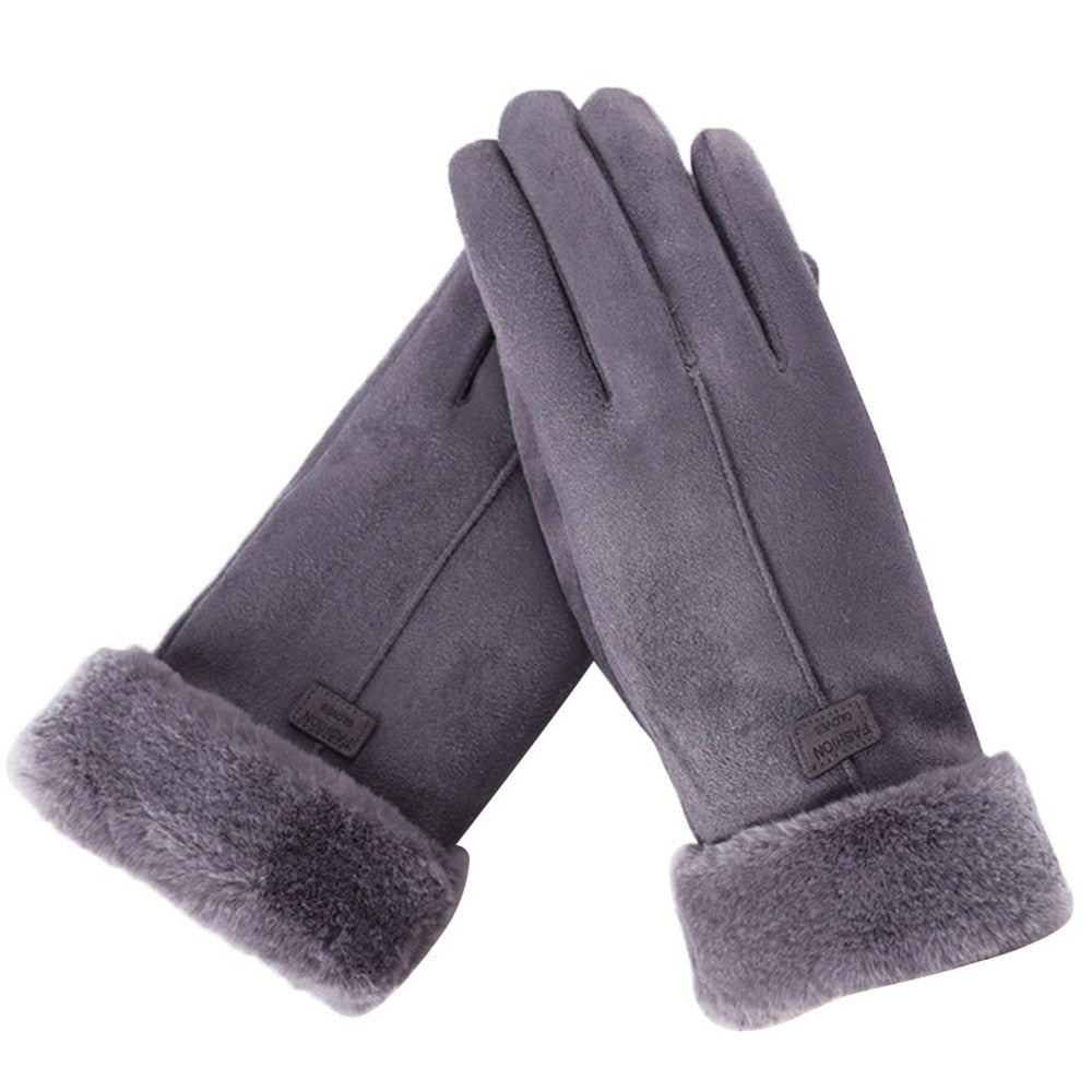 Vivia | Warme Stijlvolle Winter Handschoenen voor Dames-Handtassen-Calora-Grijs-Calora