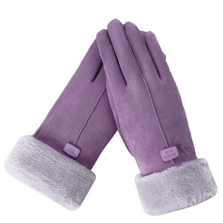 Vivia | Warme Stijlvolle Winter Handschoenen voor Dames-Handtassen-Calora-Paars-Calora