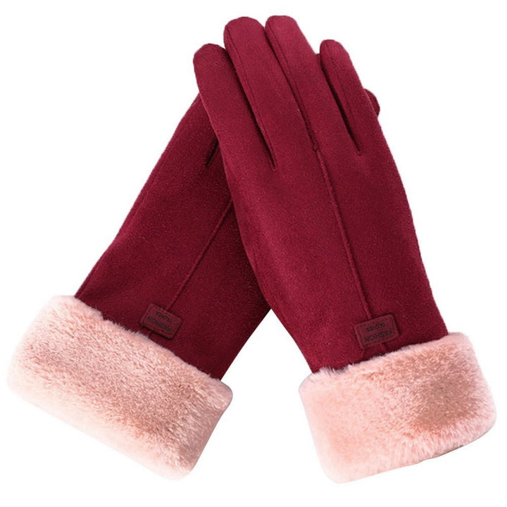 Vivia | Warme Stijlvolle Winter Handschoenen voor Dames-Handtassen-Calora-Rood-Calora