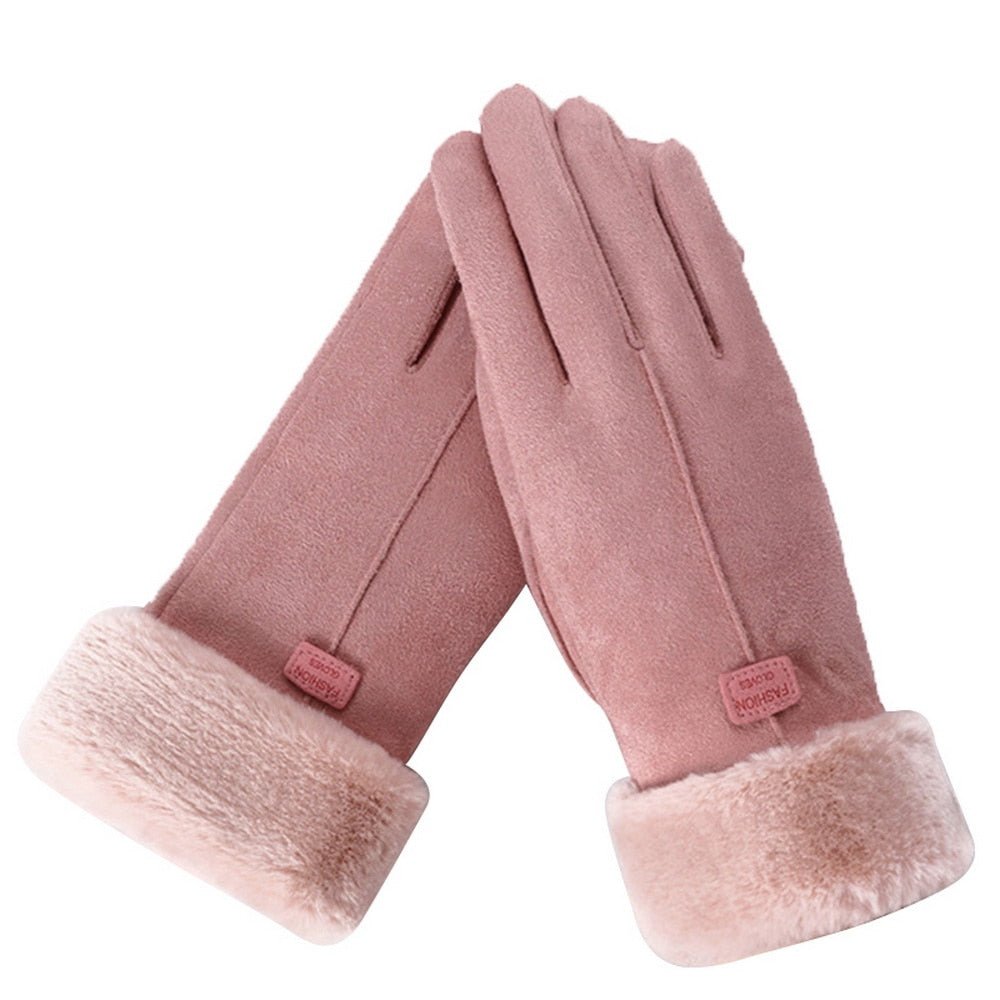 Vivia | Warme Stijlvolle Winter Handschoenen voor Dames-Handtassen-Calora-Roze-Calora