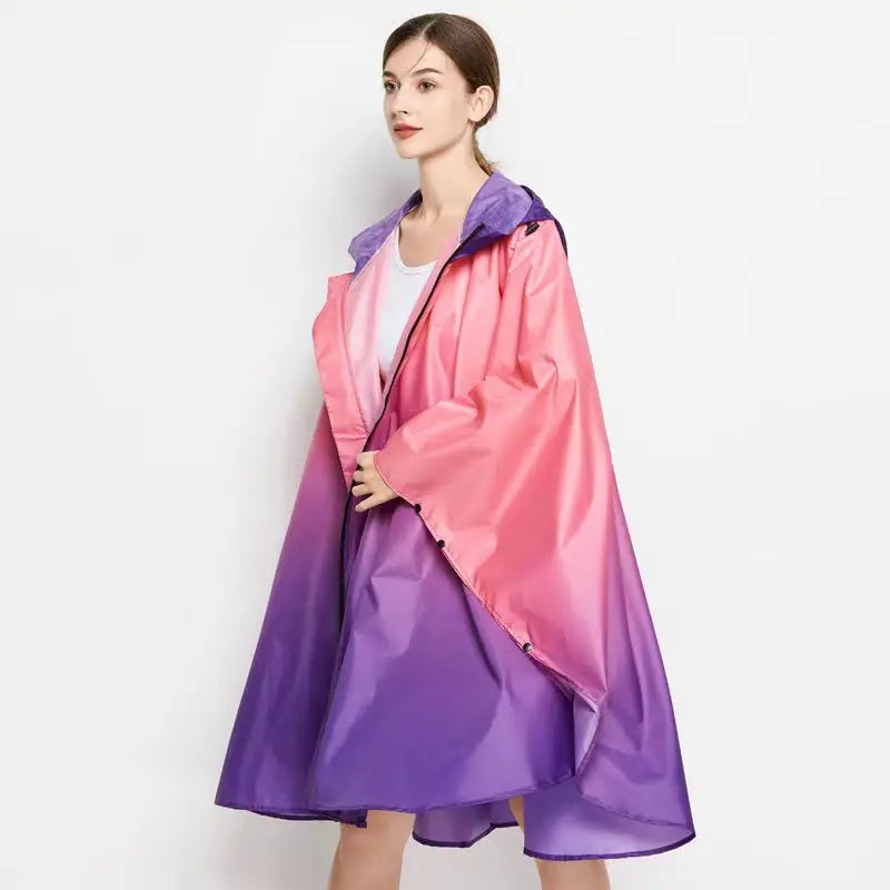 Vivid | Kleurrijke Dames Regenjas-Zomer Jassen-Calora-Roze-Calora