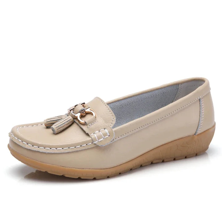 CALORA_ Vrouwen Slip On Loafers Casual Espadrilles Ballet Flats voor Vrouwen