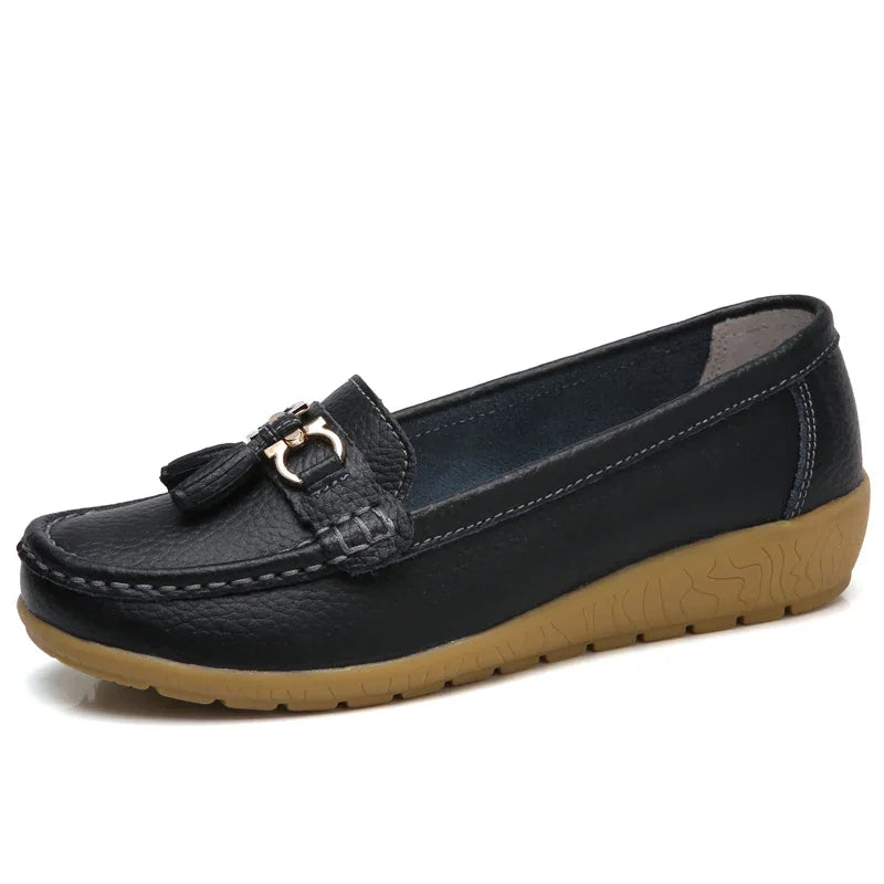 CALORA_ Vrouwen Slip On Loafers Casual Espadrilles Ballet Flats voor Vrouwen