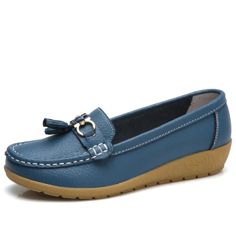 CALORA_ Vrouwen Slip On Loafers Casual Espadrilles Ballet Flats voor Vrouwen