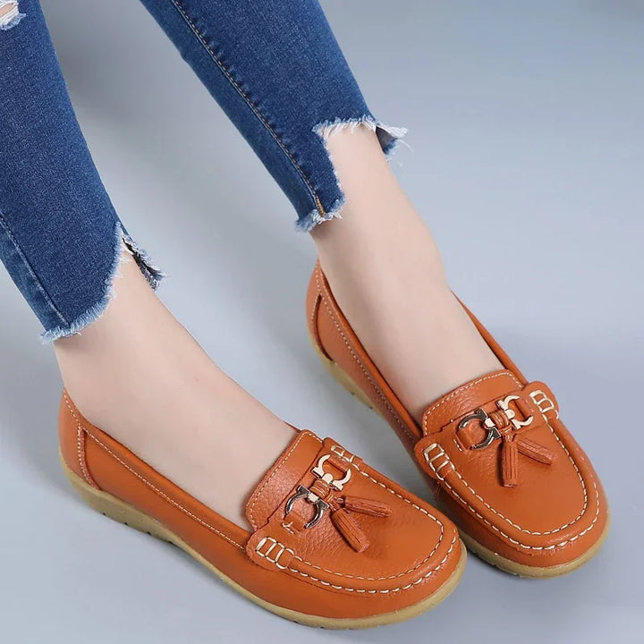 CALORA_ Vrouwen Slip On Loafers Casual Espadrilles Ballet Flats voor Vrouwen