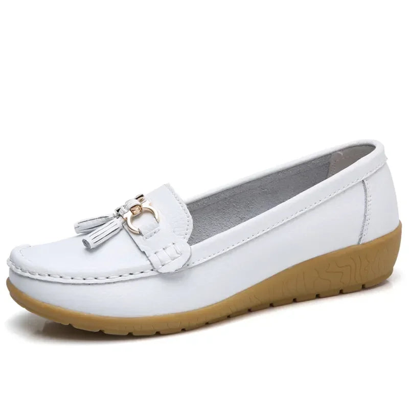 CALORA_ Vrouwen Slip On Loafers Casual Espadrilles Ballet Flats voor Vrouwen