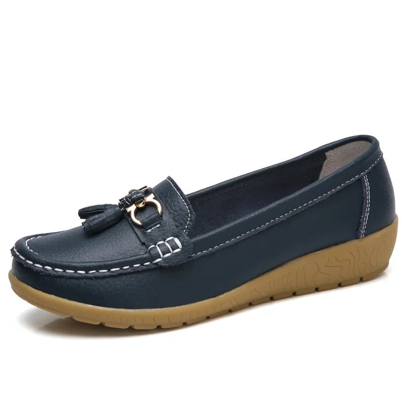 CALORA_ Vrouwen Slip On Loafers Casual Espadrilles Ballet Flats voor Vrouwen