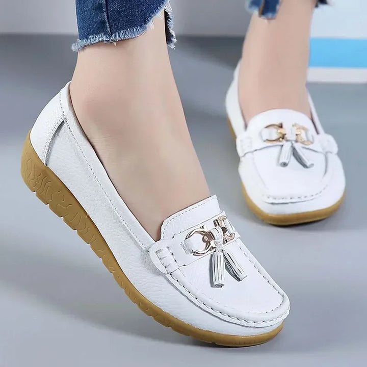CALORA_ Vrouwen Slip On Loafers Casual Espadrilles Ballet Flats voor Vrouwen