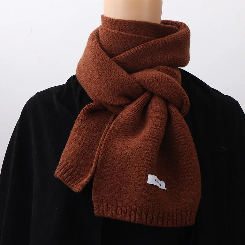 Warme Dames Winter Sjaal-Home Decor-Calora-Bruin-Calora