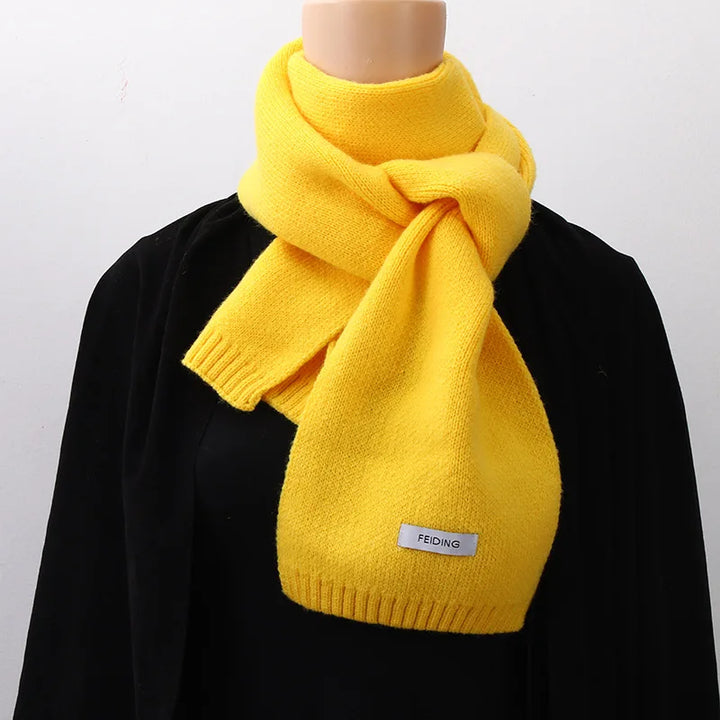 Warme Dames Winter Sjaal-Home Decor-Calora-Geel-Calora