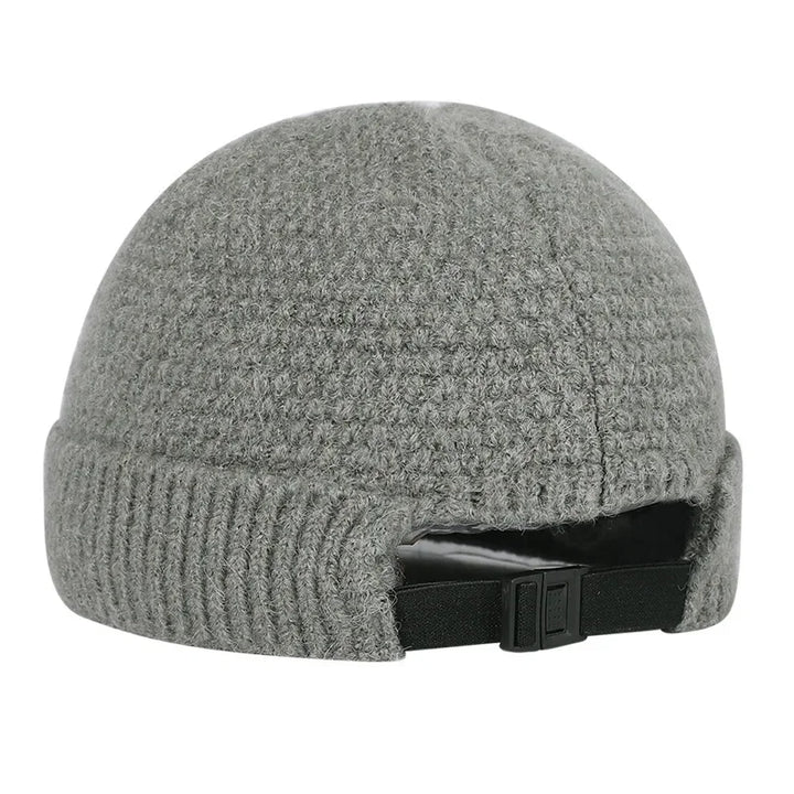 Warme Gebreide Winter Beanie Muts-Petten-Calora-Oranje-55-60cm-Calora