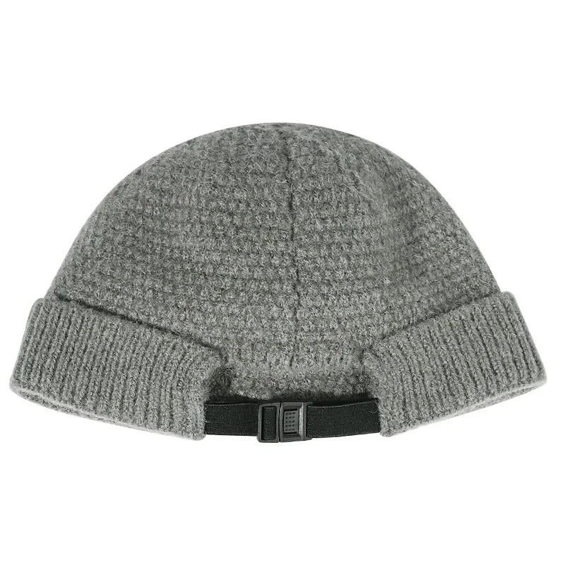 Warme Gebreide Winter Beanie Muts-Petten-Calora-Oranje-55-60cm-Calora