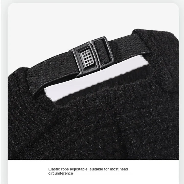Warme Gebreide Winter Beanie Muts-Petten-Calora-Oranje-55-60cm-Calora