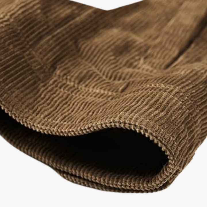 CALORA_ Warme Katoenen Windbreaker Jas met Volledige Rits en Kraag
