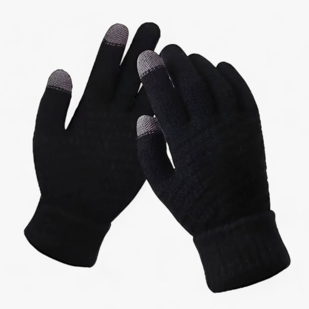 Warme Winter Touchscreen Handschoenen met Stretch-Handschoenen-Calora-Zwart-Calora