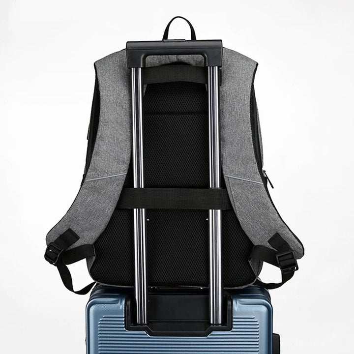 CALORA_ Waterafstotende Laptop Rugzak met USB Poort - Geschikt voor 15.6 inch Laptops