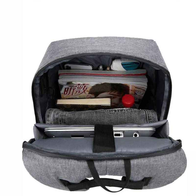CALORA_ Waterafstotende Laptop Rugzak met USB Poort - Geschikt voor 15.6 inch Laptops