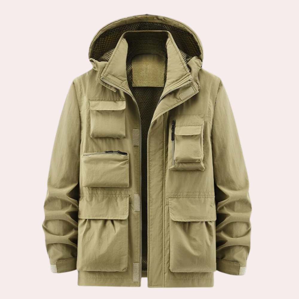 Waterdichte Winterjas Parka Regular Fit met Warmte