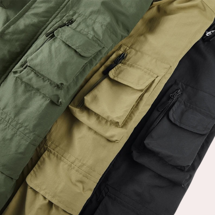 Waterdichte Winterjas Parka Regular Fit met Warmte