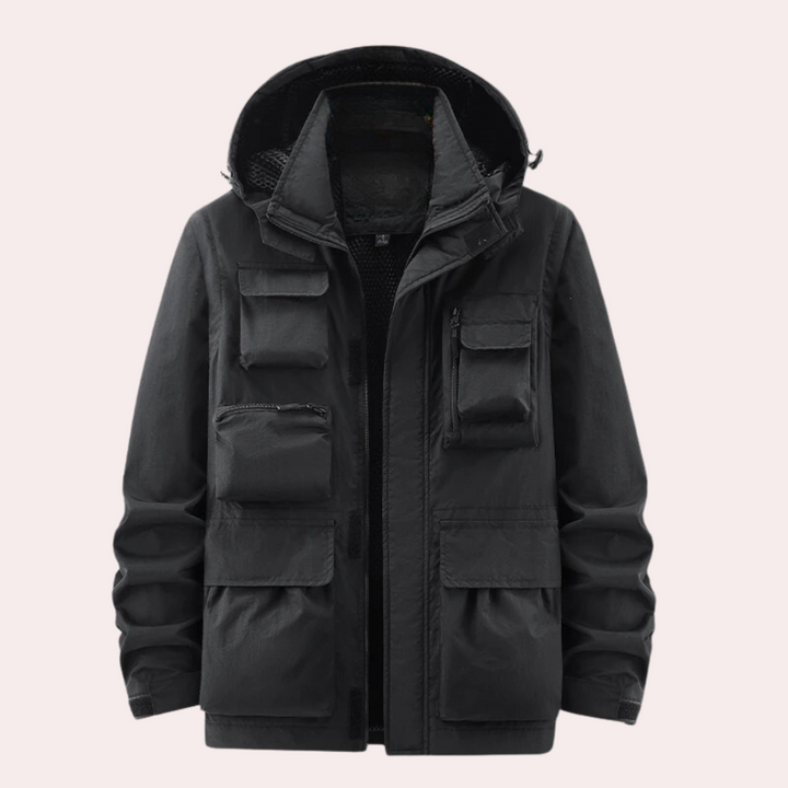 Waterdichte Winterjas Parka Regular Fit met Warmte