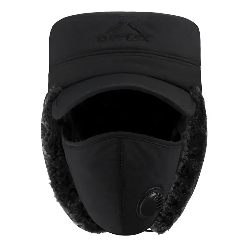 Winter Bomber Muts met Warme Oorbeschermers-Petten-Calora-Grijs-56-62cm-Calora