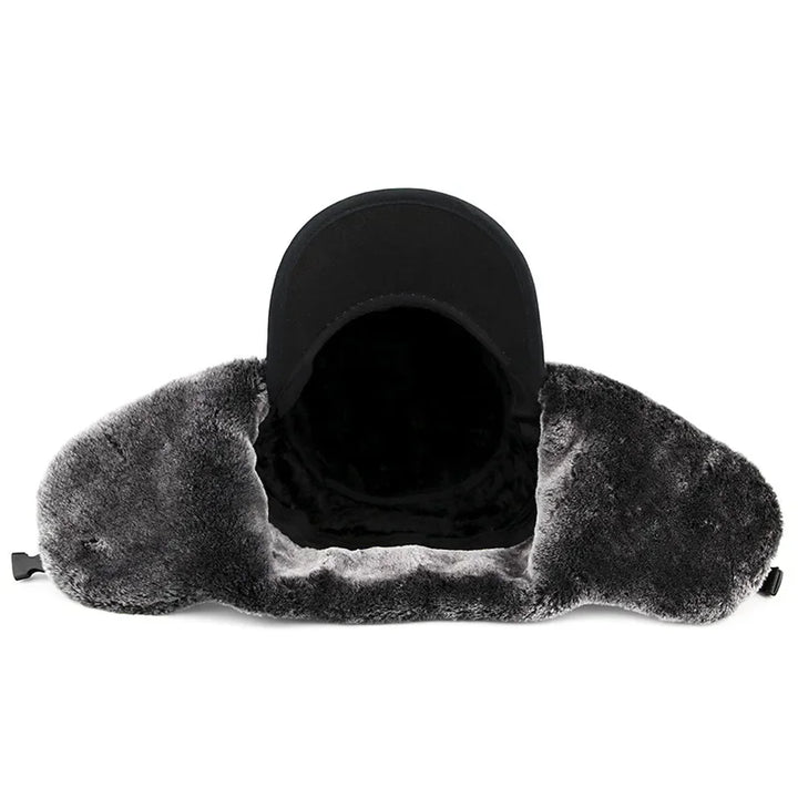 Winter Bomber Muts met Warme Oorbeschermers-Petten-Calora-Grijs-56-62cm-Calora