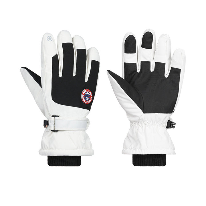 CALORA_ Winter Fietshandschoenen met Touchscreen, Waterdicht en Antislip - Warme Skihandschoenen voor Motorfiets en Outdoor