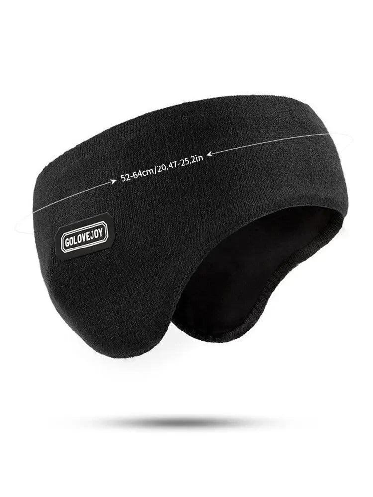 Winter Mannen Gevoerde en Verdikte Oorwarmers-Elektronica/Gadgets-Calora-Grijs-Calora
