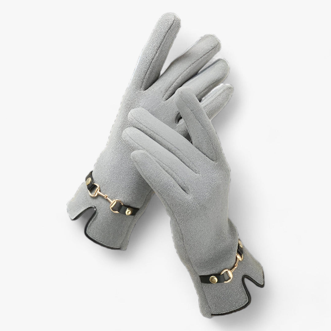 Winter Touchscreen Warme Stijlvolle Dames Handschoenen-Handtassen-Calora-Grijs-One Size-Calora