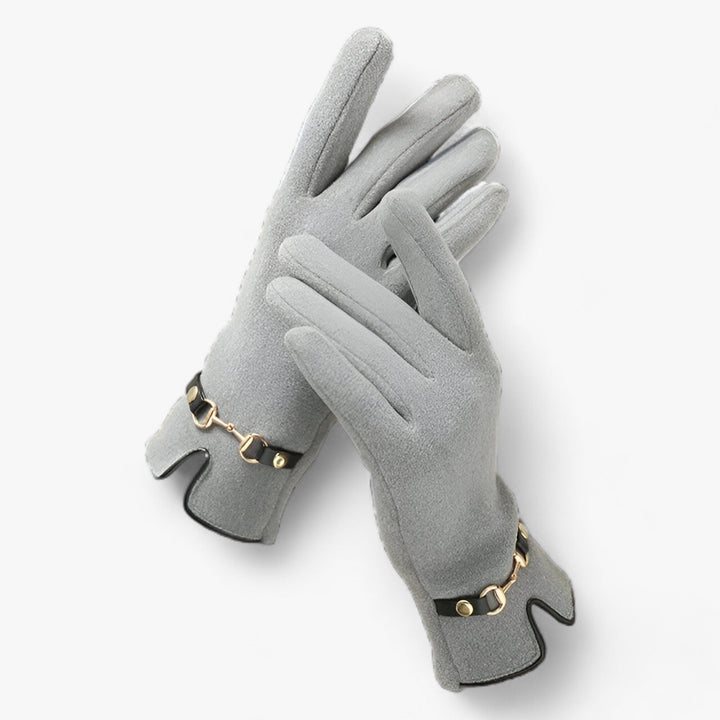 Winter Touchscreen Warme Stijlvolle Dames Handschoenen-Handtassen-Calora-Grijs-One Size-Calora