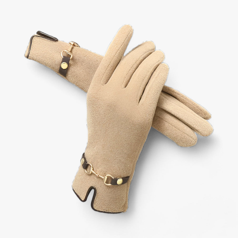 Winter Touchscreen Warme Stijlvolle Dames Handschoenen-Handtassen-Calora-Khaki-One Size-Calora