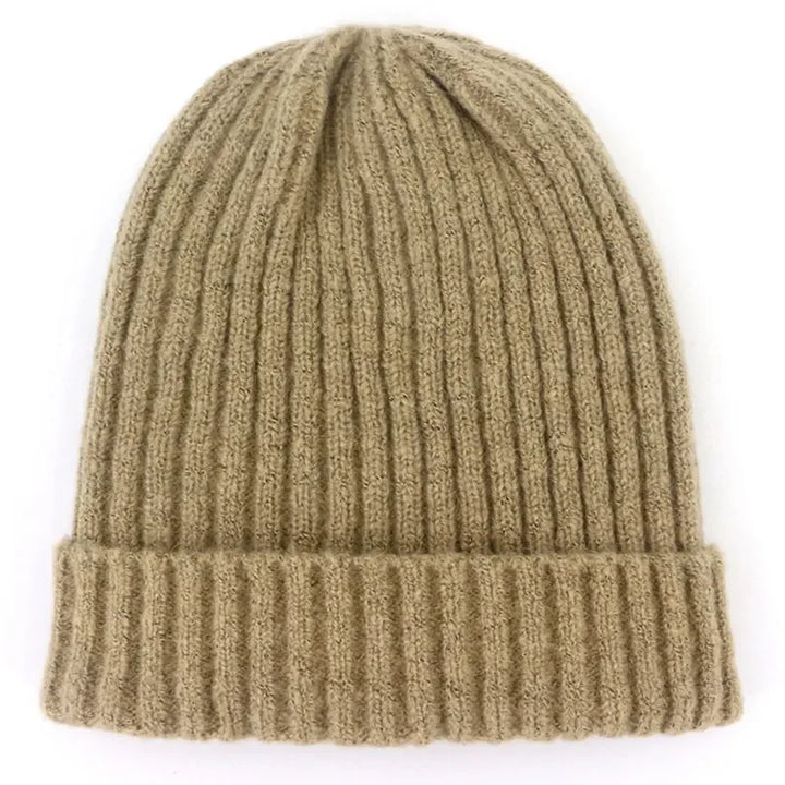Winter Warme Ski Muts van Wolmix-Petten-Calora-Khaki-Calora