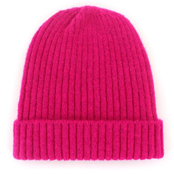 Winter Warme Ski Muts van Wolmix-Petten-Calora-Roze-Calora