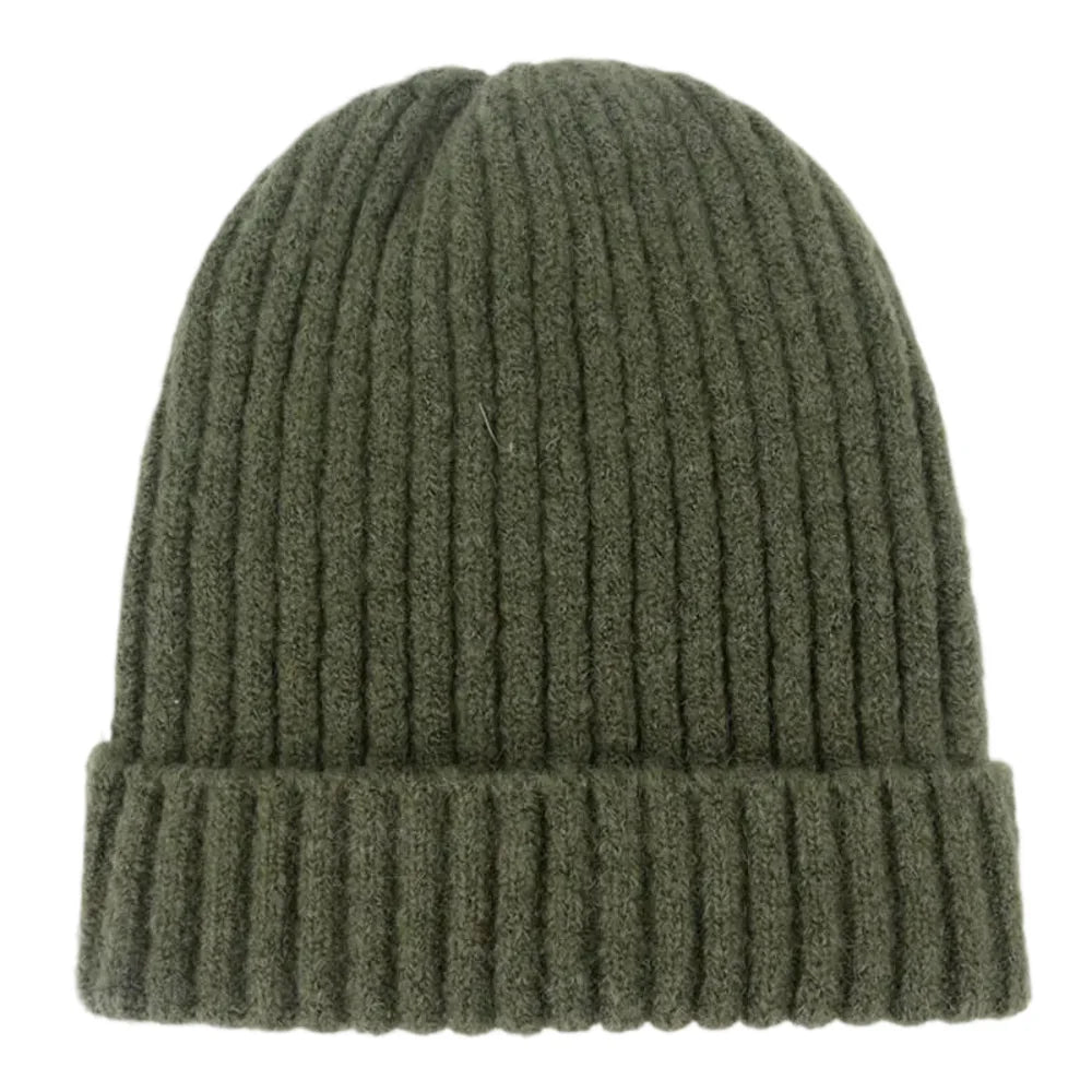 Winter Warme Ski Muts van Wolmix-Petten-Calora-Zwart-Calora