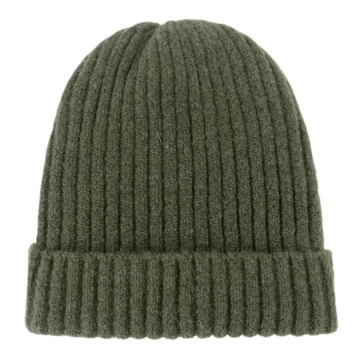 Winter Warme Ski Muts van Wolmix-Petten-Calora-Zwart-Calora