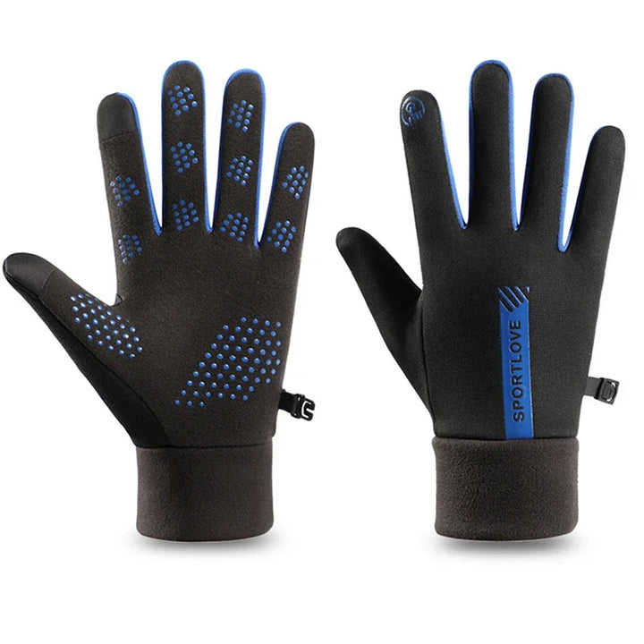 Winterhandschoenen Fleece voor Vrouwen Fietsen-Sportkleding & Accessoires-Calora-Grijs-Calora