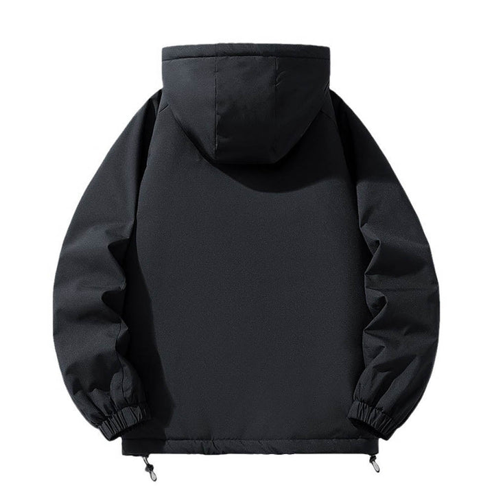 CALORA_ Winterjas met fleece voering en capuchon