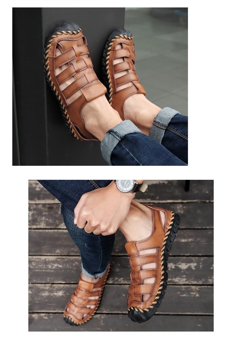 Xalvador | PU Leren Sandalen-Sandalen-Calora-Zwart-38-Calora