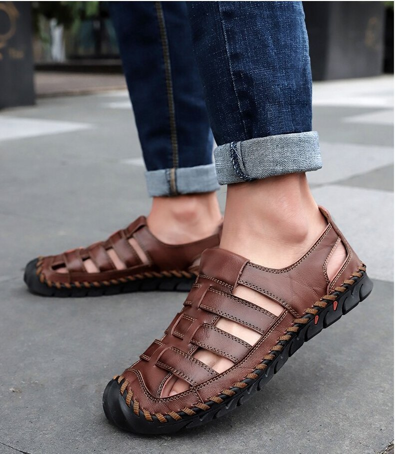 Xalvador | PU Leren Sandalen-Sandalen-Calora-Zwart-38-Calora