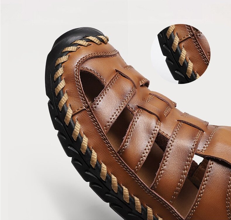 Xalvador | PU Leren Sandalen-Sandalen-Calora-Zwart-38-Calora