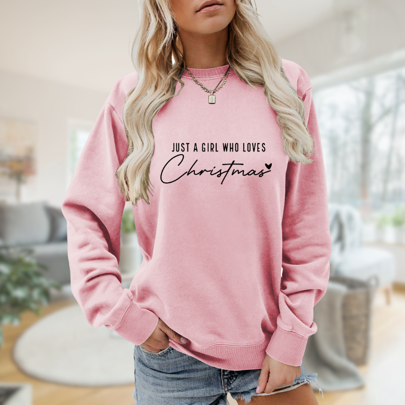 XMasKnits | Stijlvolle & comfortabele Kersttrui-Shirts & Topjes-Calora-Roze-S-Calora